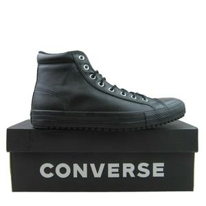 converse black & white all star boot pc hi trainers